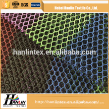 China Supplier High Quality polyester silver metallic mesh fabric